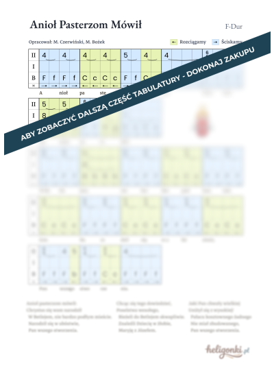 Anioł Pasterzom Mówił - początkujący [PDF]